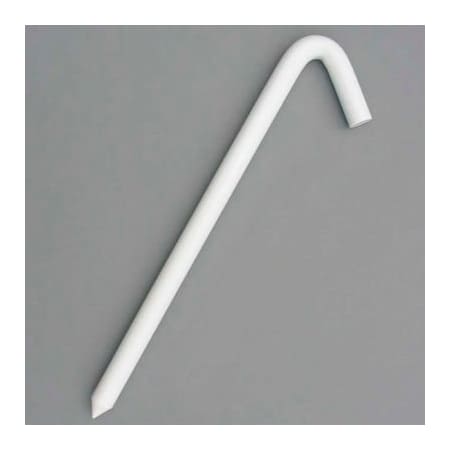 Cutshaw Industries 12" Hook Stake, Bright White 62512BWH